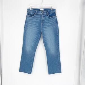 Loft High Rise Straight Crop Jean Size 27/4